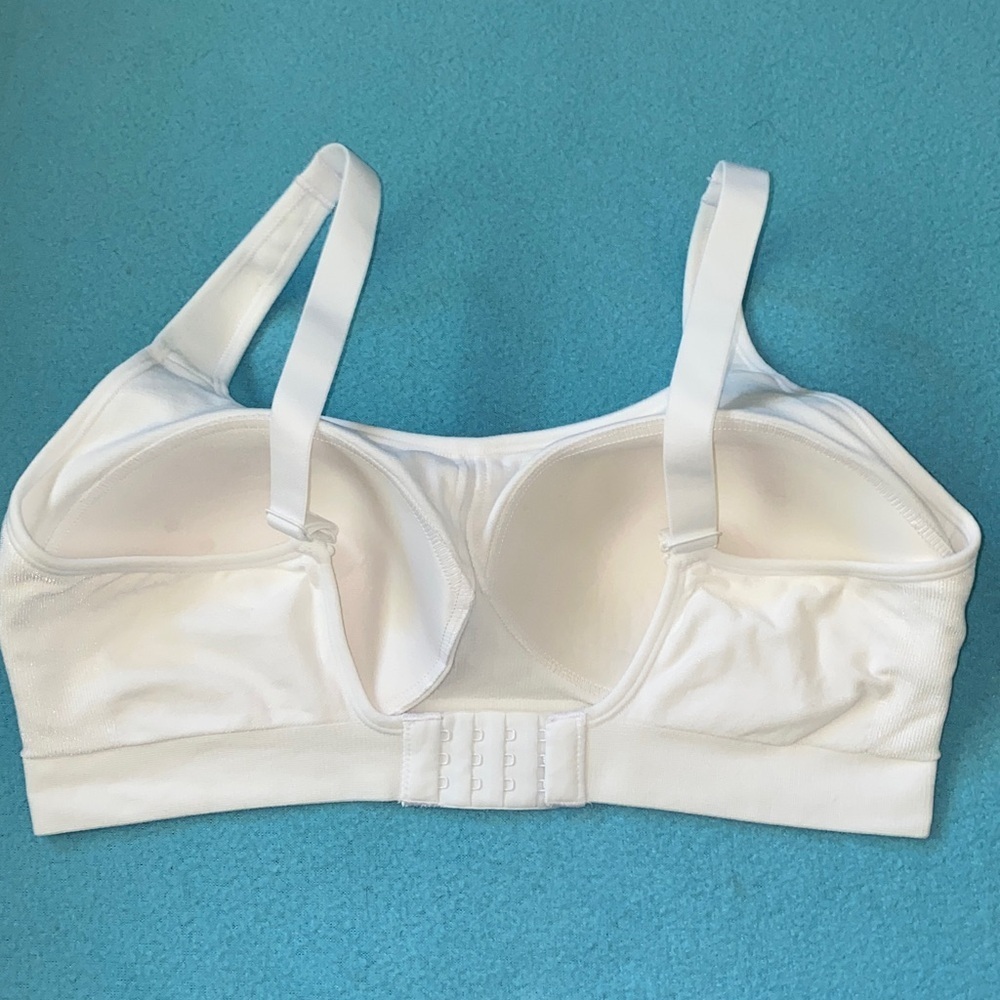 Shapermint Essentials White Wireless Bra Adjustab… - image 6